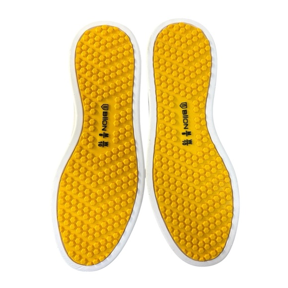 NWT Biion Women's Golf Shoes White Slip-On Sneakers Green Leaf Print Sz. 10 M 8 - Picture 10 of 10